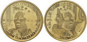 NEDERLAND, Koninkrijk, Beatrix (1980-2014), AV 20 euro, 2005. Jubileum. 8,50g In doosje.
Gepolijste Stempel