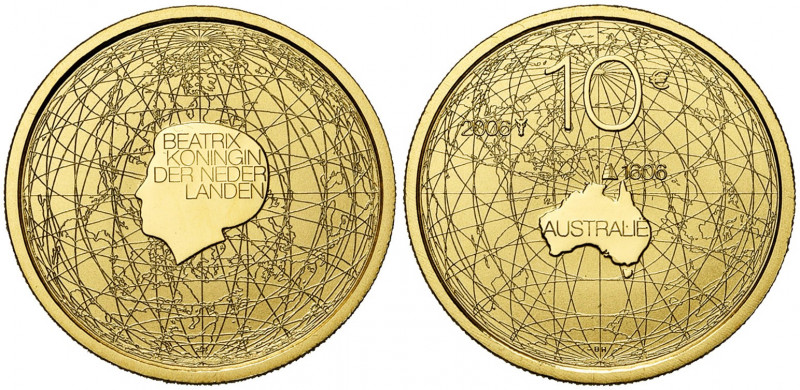 NEDERLAND, Koninkrijk, Beatrix (1980-2014), AV 10 euro, 2006. 400 jaar Nederland...