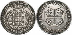 PORTUGAL, Joao VI (1816-1826), AR 400 reis, 1821. Gomes 12.07.
Très Beau