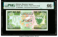Bahrain Monetary Agency 10 Dinars 1973 Pick 9a PMG Gem Uncirculated 66 EPQ. 

HID09801242017

© 2020 Heritage Auctions | All Rights Reserved