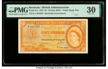 Bermuda Bermuda Government 5 Pounds 20.10.1952 Pick 21a PMG Very Fine 30. 

HID09801242017

© 2020 Heritage Auctions | All Rights Reserved