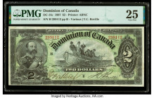 Canada Dominion of Canada $2 2.7.1897 DC-14c PMG Very Fine 25. 

HID09801242017

© 2020 Heritage Auctions | All Rights Reserved