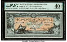 Canada Toronto, ON- Canadian Bank of Commerce $10 2.1.1917 Ch.# 75-16-04-12b PMG Extremely Fine 40 EPQ. 

HID09801242017

© 2020 Heritage Auctions | A...
