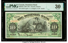Canada Toronto, ON- Dominion Bank $10 2.1.1925 Ch.# 220-18-10 PMG Very Fine 30. 

HID09801242017

© 2020 Heritage Auctions | All Rights Reserved
