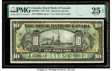 Canada Montreal, PQ- Royal Bank of Canada $10 2.1.1913 Ch.# 630-12-08 PMG Very Fine 25 EPQ. 

HID09801242017

© 2020 Heritage Auctions | All Rights Re...