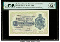 Falkland Islands Government of the Falkland Islands 1 Pound 1.1.1982 Pick 8e PMG Gem Uncirculated 65 EPQ. 

HID09801242017

© 2020 Heritage Auctions |...