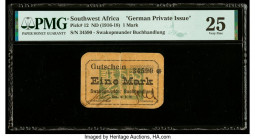 German Southwest Africa Swakopmunder Buchhandlung 1 Mark ND (1916-18) Pick 12 PMG Very Fine 25. 

HID09801242017

© 2020 Heritage Auctions | All Right...