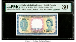 Malaya and British Borneo Board of Commissioners of Currency 1 Dollar 21.3.1953 Pick 1a B101 KNB1a PMG Very Fine 30. 

HID09801242017

© 2020 Heritage...