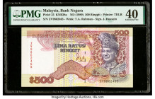 Malaysia Bank Negara 500 Ringgit ND (1989) Pick 33 KNB38a PMG Extremely Fine 40. 

HID09801242017

© 2020 Heritage Auctions | All Rights Reserved