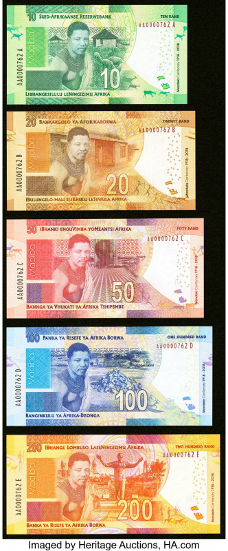 5 Matching Serial Number Examples South Africa South African Reserve Bank Crisp ...