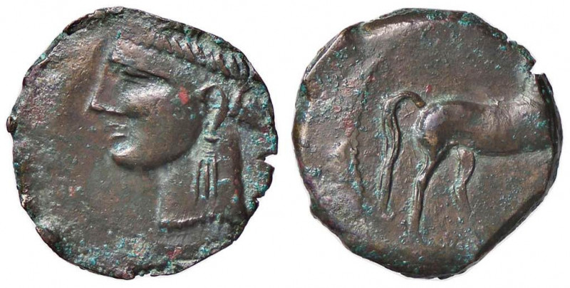 GRECHE - SARDEGNA - Sardo-Puniche - AE 20 Piras 115 (AE g. 4,34) Leggermente dec...
