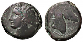 GRECHE - SARDEGNA - Sardo-Puniche - AE 20 Piras 39 (AE g. 6,68)
BB/qBB