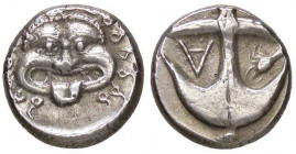 GRECHE - TRACIA - Apollonia Pontica - Dracma S. Cop. 456; Sear 1655 (AG g. 2,32)
BB