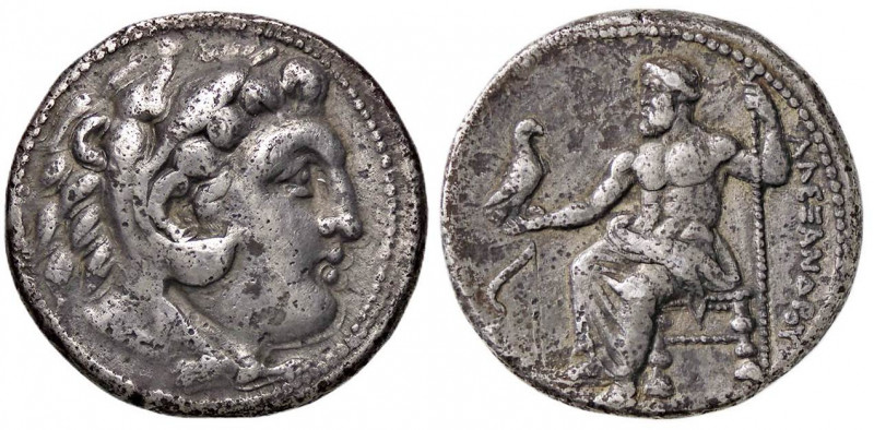 GRECHE - RE DI MACEDONIA - Alessandro III (336-323 a.C.) - Tetradracma (Tarso) S...