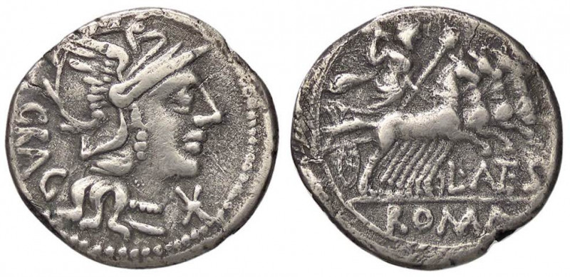 ROMANE REPUBBLICANE - ANTESTIA - L. Antestius Gragulus (136 a.C.) - Denario B. 9...