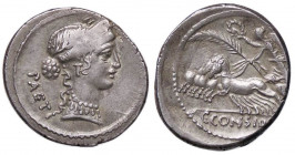 ROMANE REPUBBLICANE - CONSIDIA - C. Considius Paetus (46 a.C.) - Denario B. 6; Cr. 465/3 (AG g. 3,97)
SPL