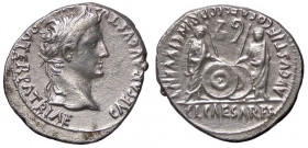 ROMANE IMPERIALI - Augusto (27 a.C.-14 d.C.) - Denario (Lugdunum) C. 43; RIC 350 (AG g. 3,76)
BB-SPL