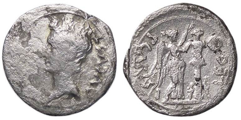 ROMANE IMPERIALI - Augusto (27 a.C.-14 d.C.) - Quinario C. 387; RIC 221 (AG g. 1...