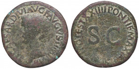 ROMANE IMPERIALI - Augusto (27 a.C.-14 d.C.) - Asse (AE g. 9,84)
qBB