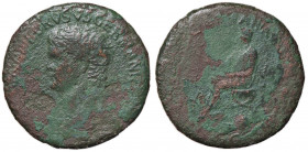ROMANE IMPERIALI - Nerone Druso (14) - Sesterzio C. 8 (10 Fr.); RIC 93 (AE g. 19,68)
B