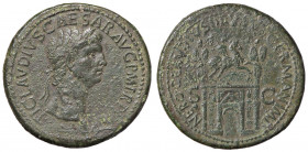 ROMANE IMPERIALI - Claudio (41-54) - Sesterzio C. 48 (AE g. 27,25)
BB+
