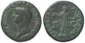 ROMANE IMPERIALI - Claudio (41-54) - Asse C. 47; RIC 113 (AE g. 9,4)
meglio di MB