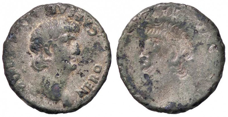 ROMANE IMPERIALI - Nerone (54-68) - Denario (AG g. 3,79)
qBB