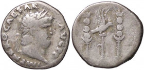 ROMANE IMPERIALI - Nerone (54-68) - Denario C. 356; RIC 60 (AG g. 3,39)
qBB/MB+