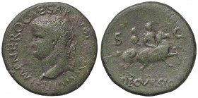 ROMANE IMPERIALI - Nerone (54-68) - Sesterzio C. 88; RIC 136 (AE g. 24,42)
BB