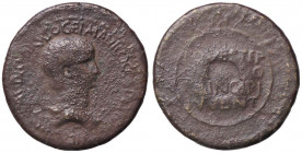 ROMANE IMPERIALI - Nerone (54-68) - Sesterzio C. 99 (200 Fr.); RIC 108 (AE g. 24,41)
MB
