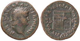 ROMANE IMPERIALI - Nerone (54-68) - Asse C. 142 (AE g. 9,12)
qBB/BB