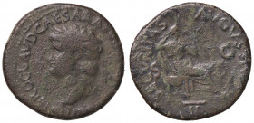 ROMANE IMPERIALI - Nerone (54-68) - Asse C. 323 (AE g. 12,09)
qBB
