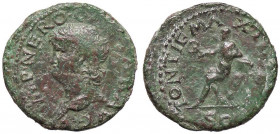 ROMANE IMPERIALI - Nerone (54-68) - Semisse (Lugdunum) RIC 551 (AE g. 4,6)
BB/BB+