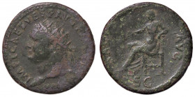 ROMANE IMPERIALI - Tito (79-81) - Dupondio C. 195 (AE g. 10,07)
qBB