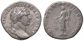 ROMANE IMPERIALI - Traiano (98-117) - Denario C. 85 (AG g. 3,36)
qBB