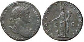ROMANE IMPERIALI - Traiano (98-117) - Sesterzio C. 406 (AE g. 22,61)
BB