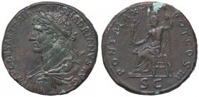 ROMANE IMPERIALI - Adriano (117-138) - Sesterzio C. 1184 (AE g. 24,17) Qualche ossidazione - Ritocchi
BB+

Qualche ossidazione - Ritocchi