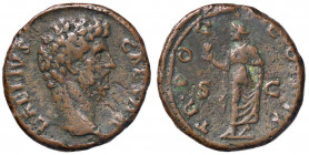 ROMANE IMPERIALI - Elio (136-138) - Asse C. 57 (AE g. 11,28)
MB-BB