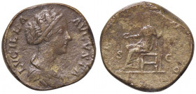 ROMANE IMPERIALI - Lucilla (moglie di L. Vero) - Sesterzio C. 35 (AE g. 23,97)
MB-BB