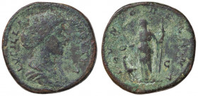 ROMANE IMPERIALI - Lucilla (moglie di L. Vero) - Sesterzio C. 43; RIC 1751 (AE g. 28,12)
meglio di MB