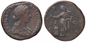 ROMANE IMPERIALI - Lucilla (moglie di L. Vero) - Sesterzio C. 53/4 (AE g. 22,53)
meglio di MB