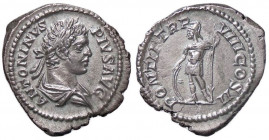 ROMANE IMPERIALI - Caracalla (198-217) - Denario C. 421 (AG g. 3,05)
qSPL/SPL