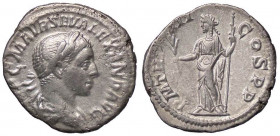 ROMANE IMPERIALI - Alessandro Severo (222-235) - Denario C. 236; RIC 27 (AG g. 2,69)
BB-SPL
