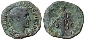 ROMANE IMPERIALI - Massimino I (235-238) - Sesterzio C. 76 (8 Fr.) (AE g. 18,18)
BB/qBB