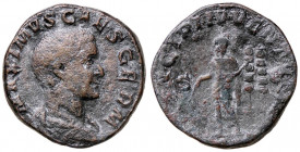 ROMANE IMPERIALI - Massimo Cesare (235-238) - Sesterzio C. 14 (10 Fr.); RIC 130 (AE g. 19,99)MAXIMINUS CAES GERM
qBB

MAXIMINUS CAES GERM -