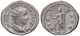 ROMANE IMPERIALI - Gordiano III (238-244) - Antoniniano C. 383; RIC 39 (AG g. 4,02)
SPL+
