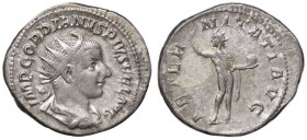 ROMANE IMPERIALI - Gordiano III (238-244) - Antoniniano C. 41; RIC 83 (AG g. 4,51)
BB/BB+