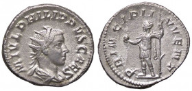 ROMANE IMPERIALI - Filippo II (247-249) - Antoniniano C. 54; RIC 216c (AG g. 4,5)
qSPL/SPL