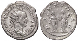 ROMANE IMPERIALI - Traiano Decio (249-251) - Antoniniano C. 81/6 (AG g. 4,61)
BB