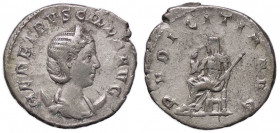 ROMANE IMPERIALI - Erennia Etruscilla (moglie di Traiano Decio) - Antoniniano C. 19; RIC 59b (AG g. 3,57)
BB